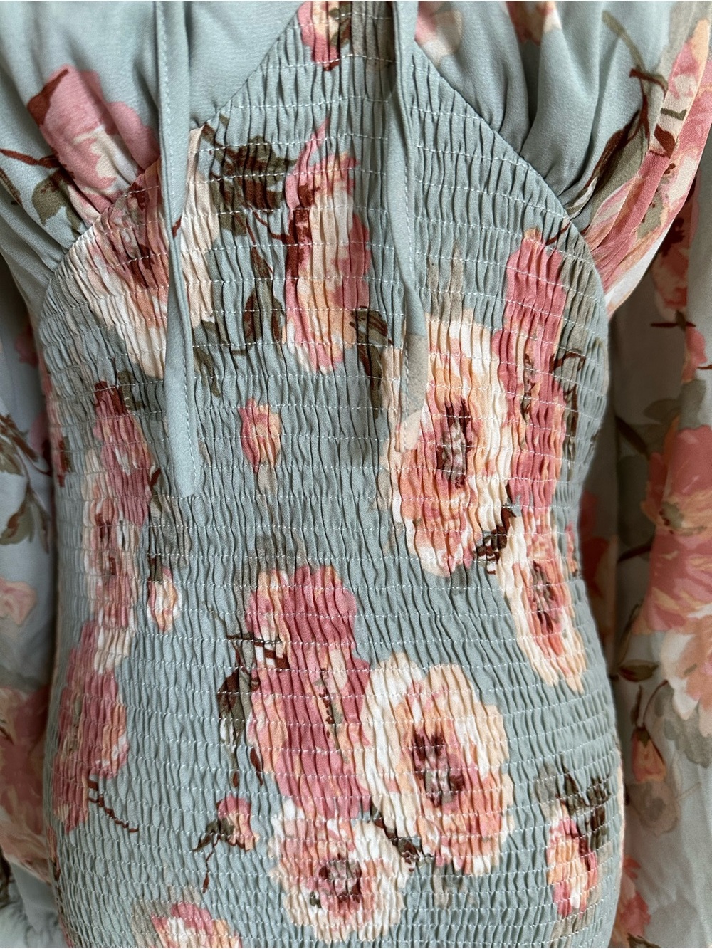 NWT Floral Dress- Large - Picture 2 of 11